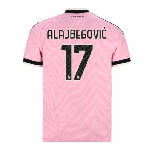 Juventus Kerim Alajbegovic #17 Maglia Gara Trasferta Repliche 2026-27 Maniche Corte Juventus Kerim Alajbegovic #17 Maglia Gara Trasferta Repliche 2026-27 Maniche Corte